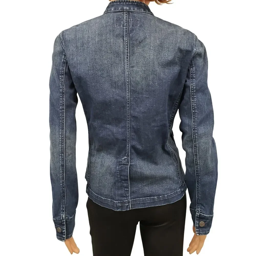 Ralph Lauren Jeans Co Ralph Lauren Denim Jacket Unique Rare Vintage XS - Picture 6 of 11